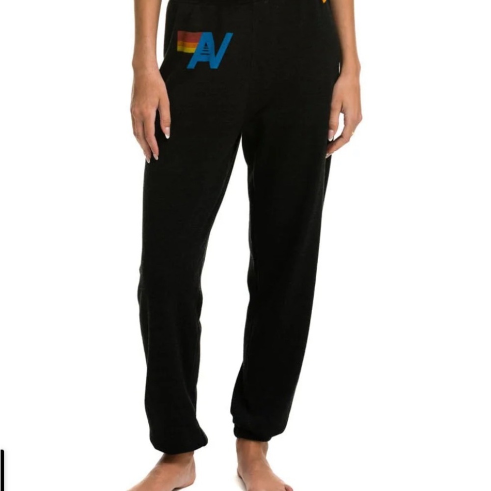 Black Aviator Nation Sweatpants